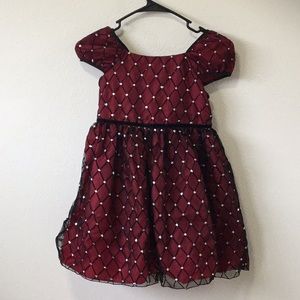 Little girls Party fiesta sz 7 W sparkle sequins